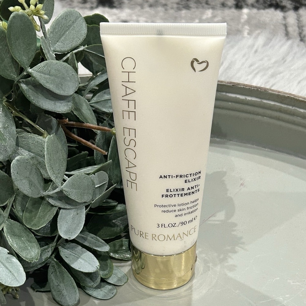 Pure Romance CHAFE ESCAPE Protection Lotion Reduces Friction & Irritation 3oz